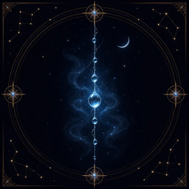 The Morning Dew — Yin Water Day Master emblem